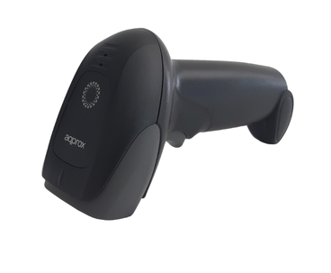 LECTOR CODIGO BARRAS LASER LS11 USB NEGRO APPROX