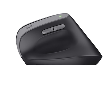 RATON OPTICO WIRELESS ERGONOMICO VERTICAL BAYO II NEGRO TRUST