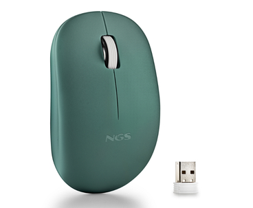 RATON NOTEBOOK OPTICO WIRELESS FOG PRO VERDE NGS