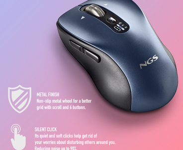 RATON OPTICO WIRELESS INFINITY RB AZUL NGS