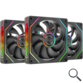 KIT 3 VENTILADORES AUXILIAR MF-LINKFINITY 2 NEGRO MARS GAMING
