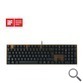 TECLADO MECANICO KC2000 MX NEGRO CHERRY